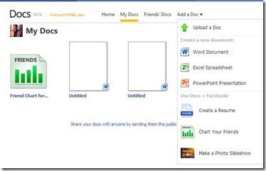 Come creare dei documenti Word, Excel e Powerpoint su Facebook. | IpCeI